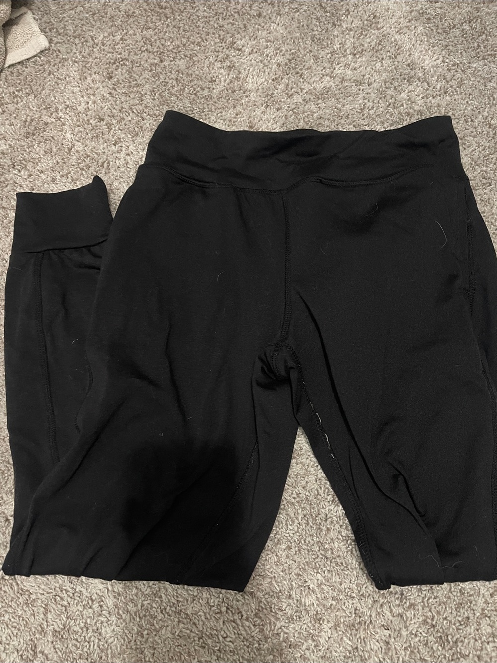 Athletic Works Black Girls' Active Leggings